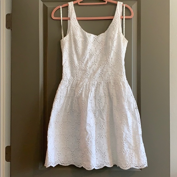 Lilly Pulitzer Dresses & Skirts - Calhoun Resort White Charleston Eyelet Fit &Flare